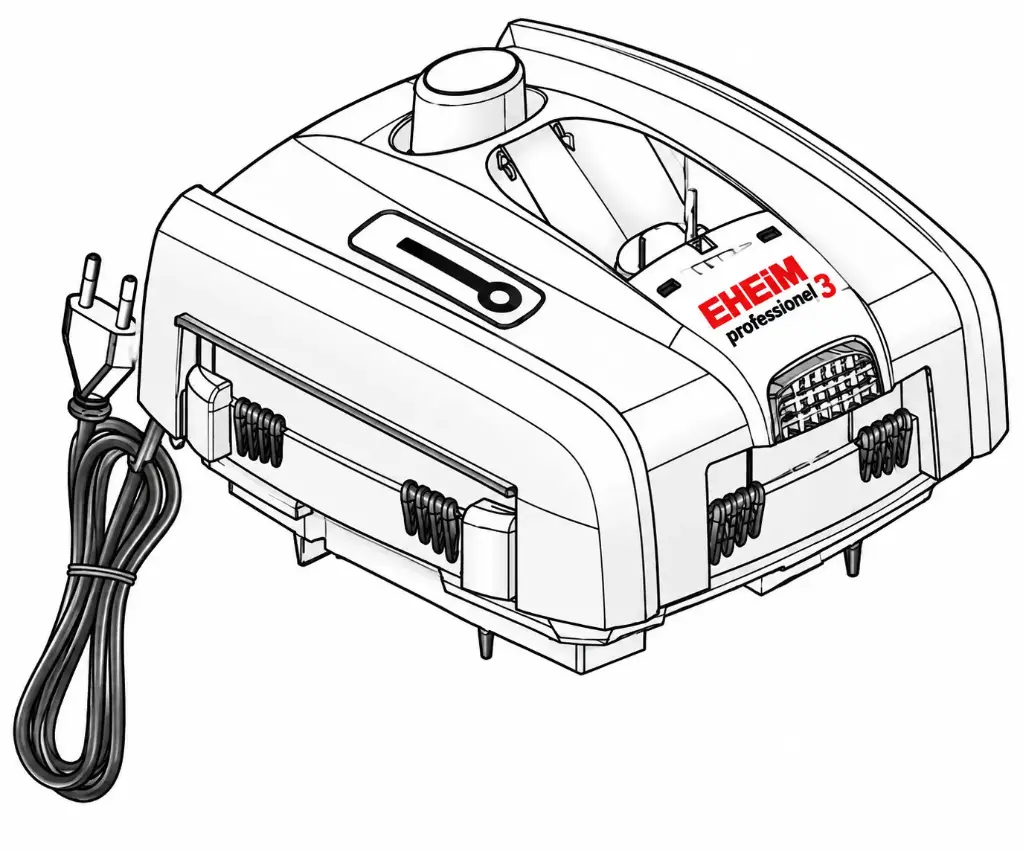 Eheim 1271010 Testata motore completa per Filtro esterno 2071