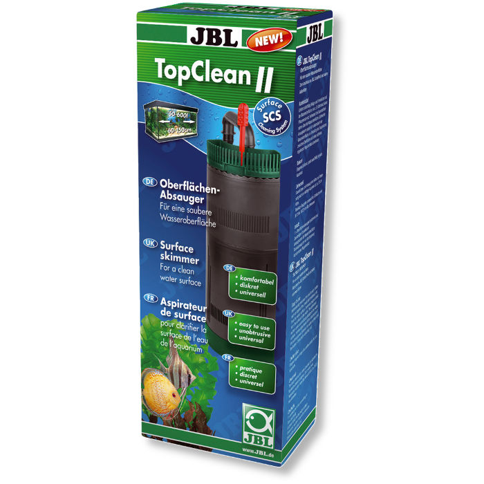 Jbl Top Clean II Aspiratore di superficie angolare per filtri esterni