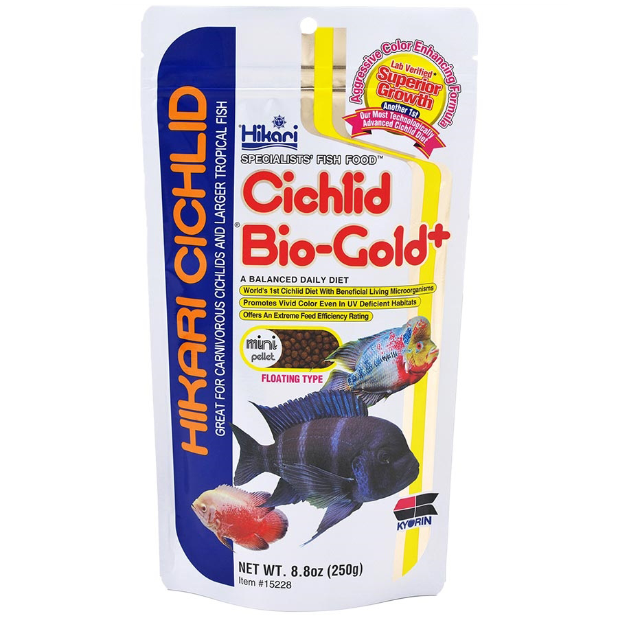Hikari Cichlid Bio Gold Mini pellet 250gr