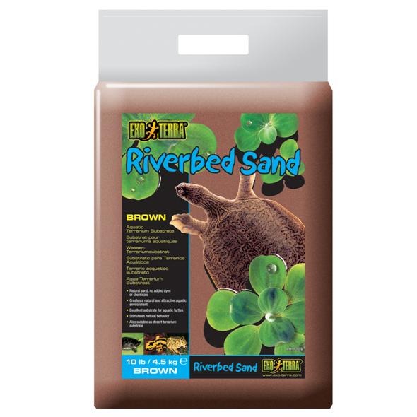 Exoterra Riverbed Sand per Tartarughe d'acqua 4.5Kg