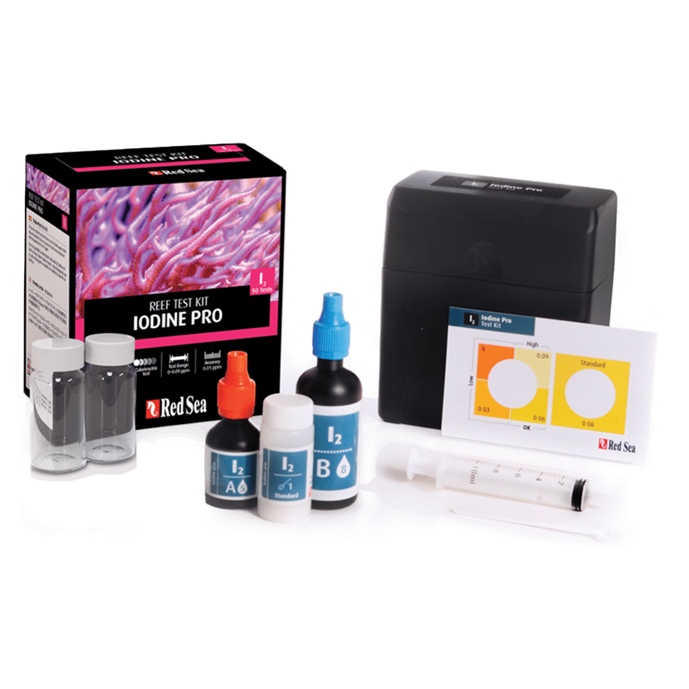 Red Sea Reef Test Kit Iodine Pro 50 Test