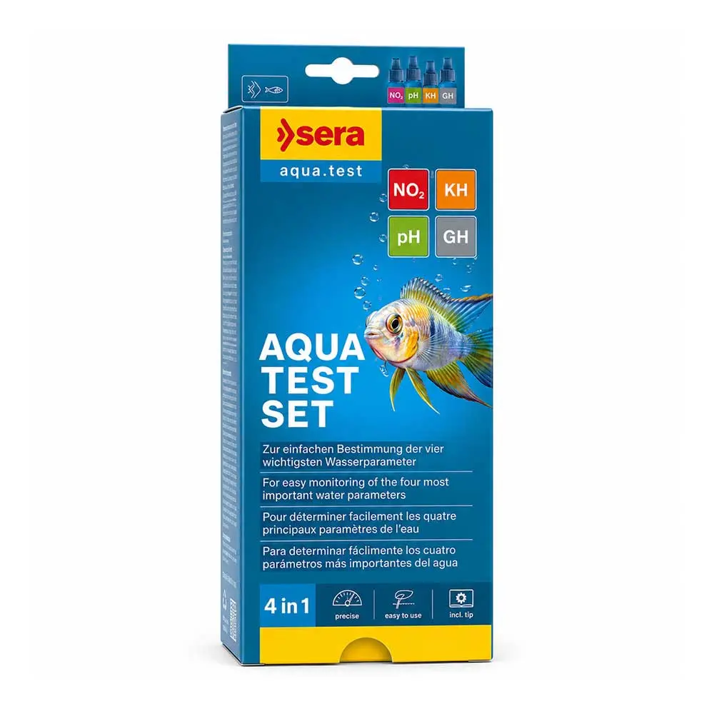 Sera Aqua Test Set 4 in 1 (Ph KH GH NO2) a Reagenti