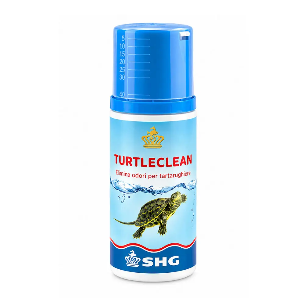 Shg Turtleclean contro gli odori delle tartarughe 100ml per 500lt