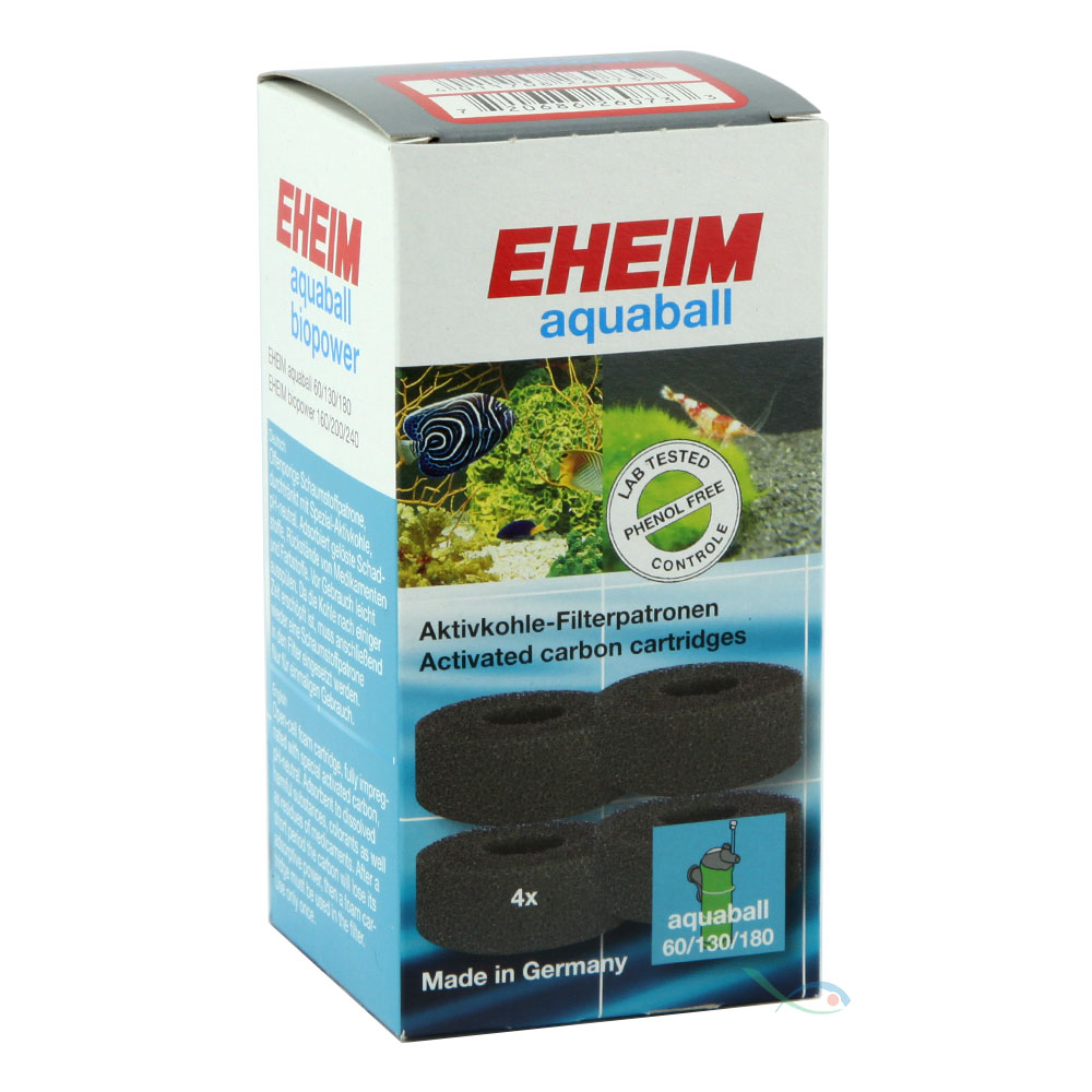 Eheim 2628080 Spugna carbone Filtri interni Aquaball e Biopower