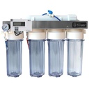 Forwater Impianto Osmosi Professionale a Bicchieri 290L/h OSMOPUREXL-75-2 PRO08 DDS Tecnology