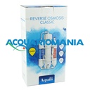 Aquili Impianto Osmosi Classic 50gpd (190litri al giorno) a 3 stadi in linea