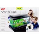 Tetra Acquario Starter Line 105 Led 16W Completo 76x48x36cm 105 litri con Luce Notturna