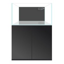 Blau Aquaristic Set Cubic Super Reef 92 Nero Acquario Marino con Supporto 276 Litri