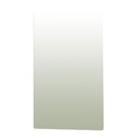 Blau Aquaristic Sportello con angoli squadrati per Supporto 45cm Bianco Laccato