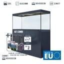 Amtra Acquario Alux Grey Combi con Mobile e Filtraggio 220L 90x45x148h cm