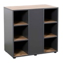 Zolux Mobile Supporto per Acquario IdroMax 160 Grigio 83,5x45x80h cm