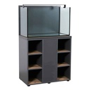 Zolux Acquario Aqua IdroMax Grigio 200 Completo con Supporto 110,3x45x137h cm