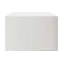 Blau Aquaristic Cubic Stand HD Core Supporto Bianco con ante 122x50x80h cm