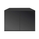 Blau Aquaristic Cubic Stand HD Core Supporto Nero con ante 122x60x80h cm