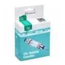 Aqua Art CO2 Bubble Counter Contabolle con Valvola di non ritorno e attacchi rapidi