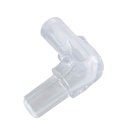 Hobby Raccordo a gomito 4/6mm per tubo areatore standard