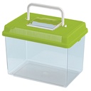 Ferplast Geo Medium Vasca per pesci in plastica 23,2x15,3xh 16,6 cm 2.5lt